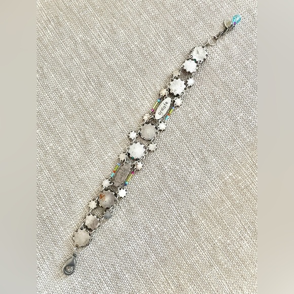 Vintage Firefly Beaded Mosaic Bracelet - Picture 5 of 5